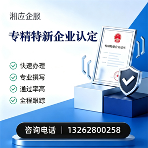 阜阳专精特新企业申报服务