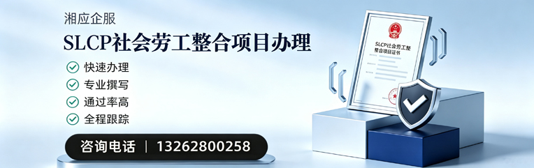 阜阳SLCP社会劳工整合项目申报服务