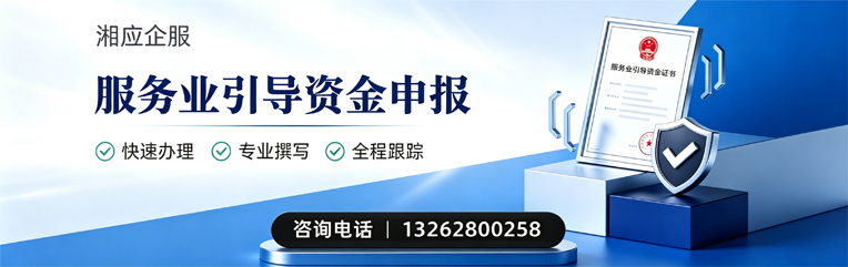 阜阳服务业引导资金申报服务